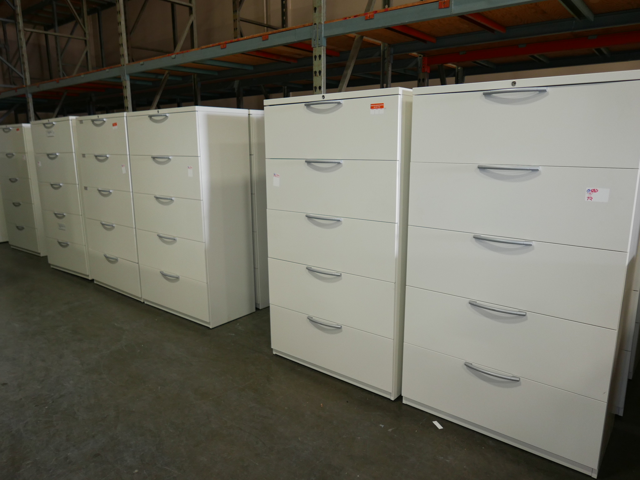 4 Haworth Lateral File Bar 42 Cabinets Racks Shelves File